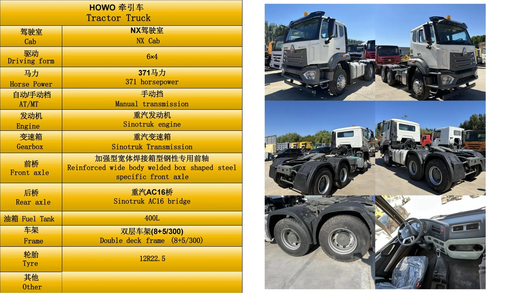 Tractor trucks